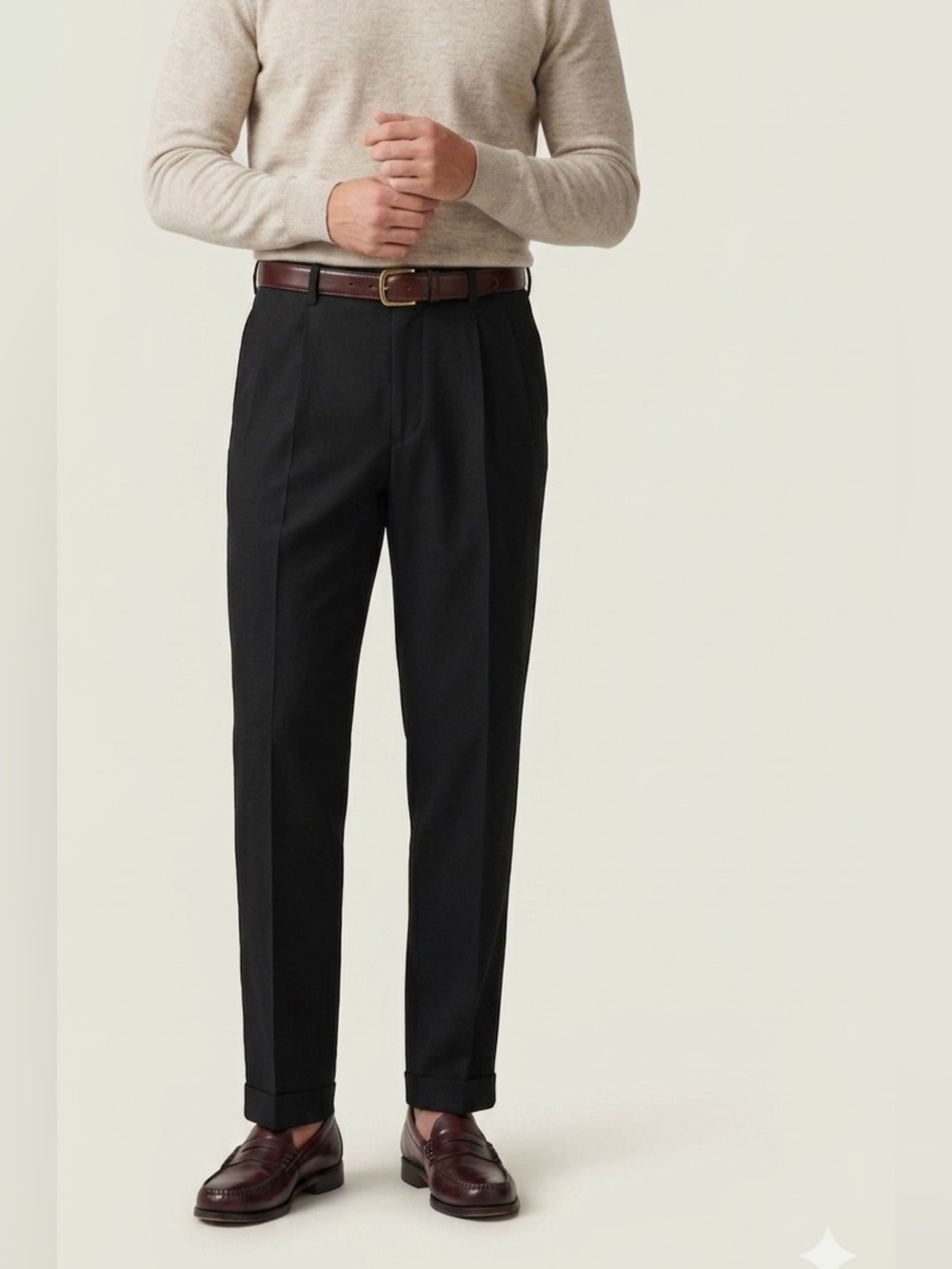 Bill Blass Classic Black Dress Pants